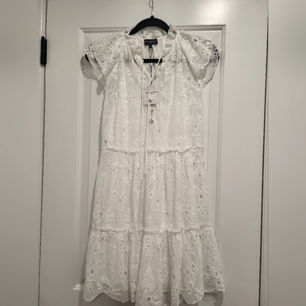 Generation Love white ruffle dress
